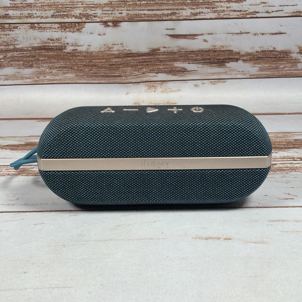 INSMY INSMY-C30 Wireless Bluetooth Speaker Blue 10W Siri Compatible Tested